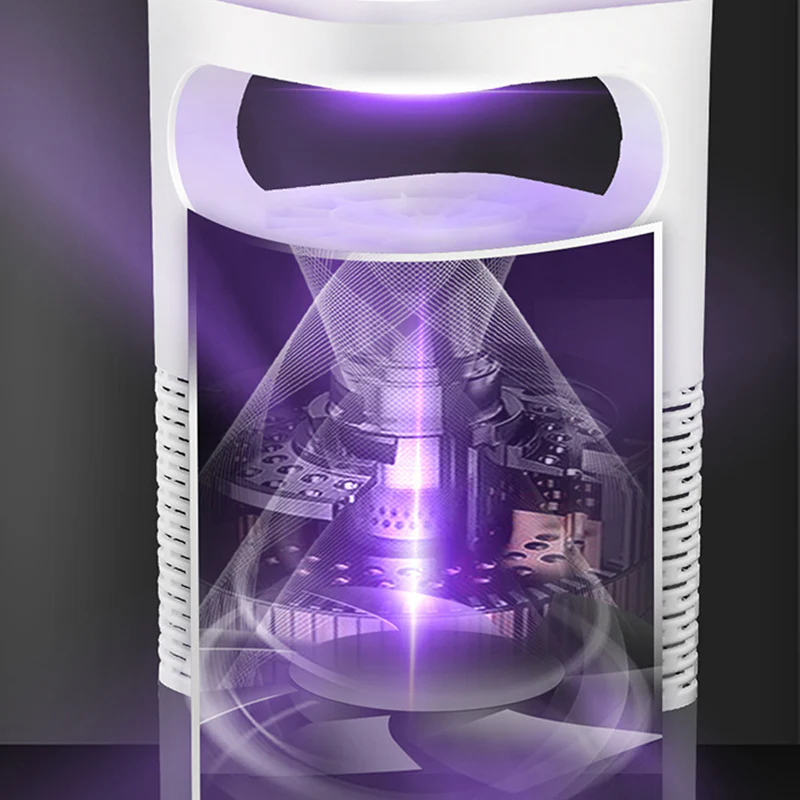 ✨Retours limités à l'été& 75% de réduction✨🔇🦟UV Fly Trap with Transparent Catch Box - Image 6