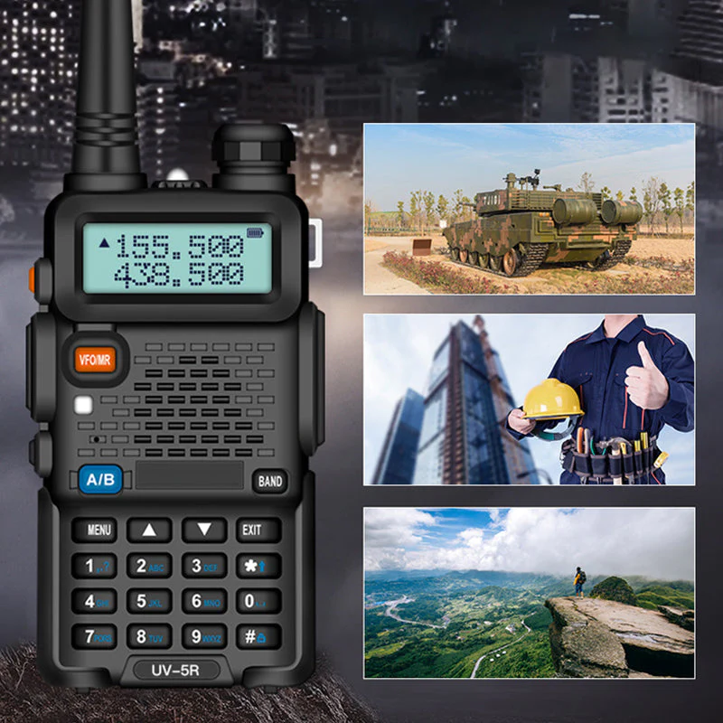 📢📢60% de réduction !!!🔥Radio amateur UV-5R longue portée UV5R Radio bidirectionnelle double bande Walkie - Image 8