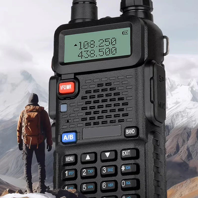 📢📢60% de réduction !!!🔥Radio amateur UV-5R longue portée UV5R Radio bidirectionnelle double bande Walkie - Image 9