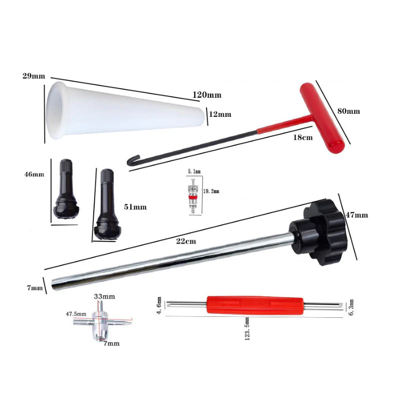 📢📢55 % de réduction !!!✨ Kit d'outils pour changer rapidement les valves de pneus de voiture - Image 7