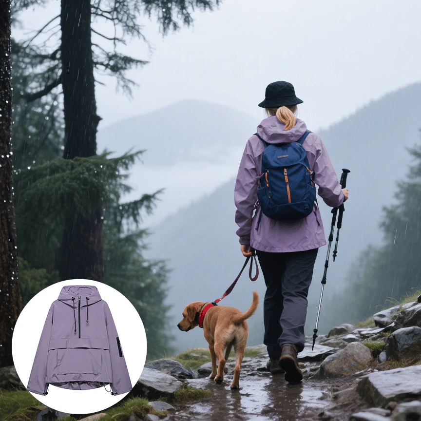 💜56 % DE RÉDUCTION💦Veste imperméable 3 en 1 pour femme - Pluie, vent et froid, tout est couvert - Image 2