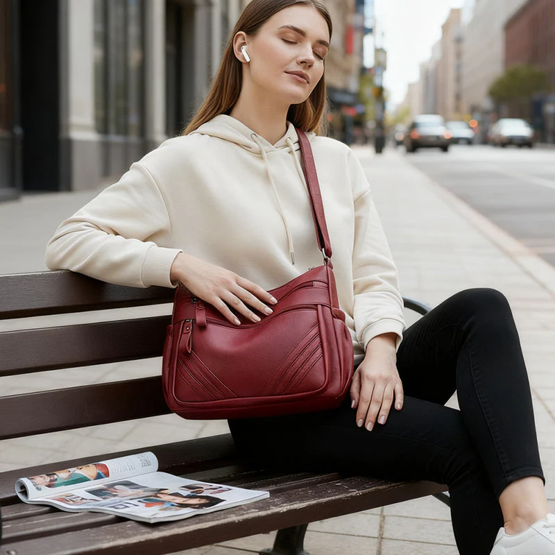 ⏳50 % DE RÉDUCTION pour une durée limitée💥Sac à bandoulière élégant pour femme avec bandoulière réglable - Image 8
