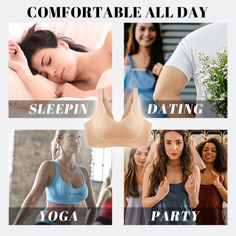 🔥Nouvelles offres spéciales - 50 % de réduction🔥Soutien-gorge sans fil à confort réglable et support W amélioré - Image 3