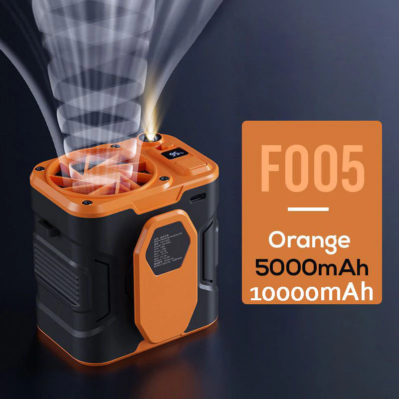 🍃🔥2025 ventes chaudes🔥 Ventilateur portable à suspension lombaire ultra - froid - Image 15