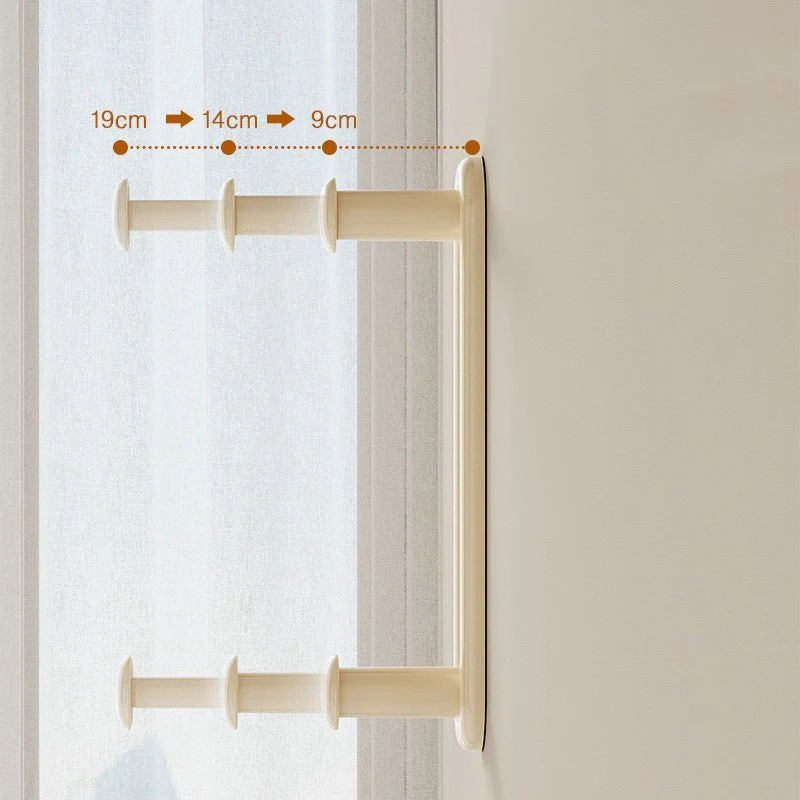 💥Offre de réduction💥Etagère de rangement murale extensible pour portemanteau - Image 4