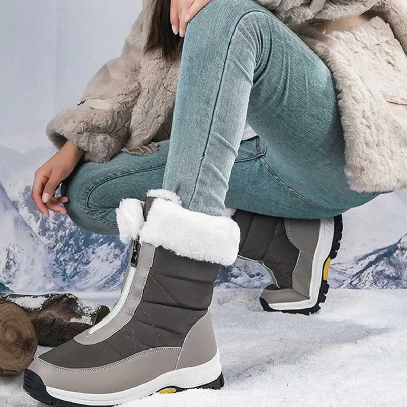 đ„DERNIER JOUR DE SOLDES 50 % DE RĂDUCTIONđ„ Bottes de neige chaudes antidĂ©rapantes Ă fermeture Ă©clair pour femmes