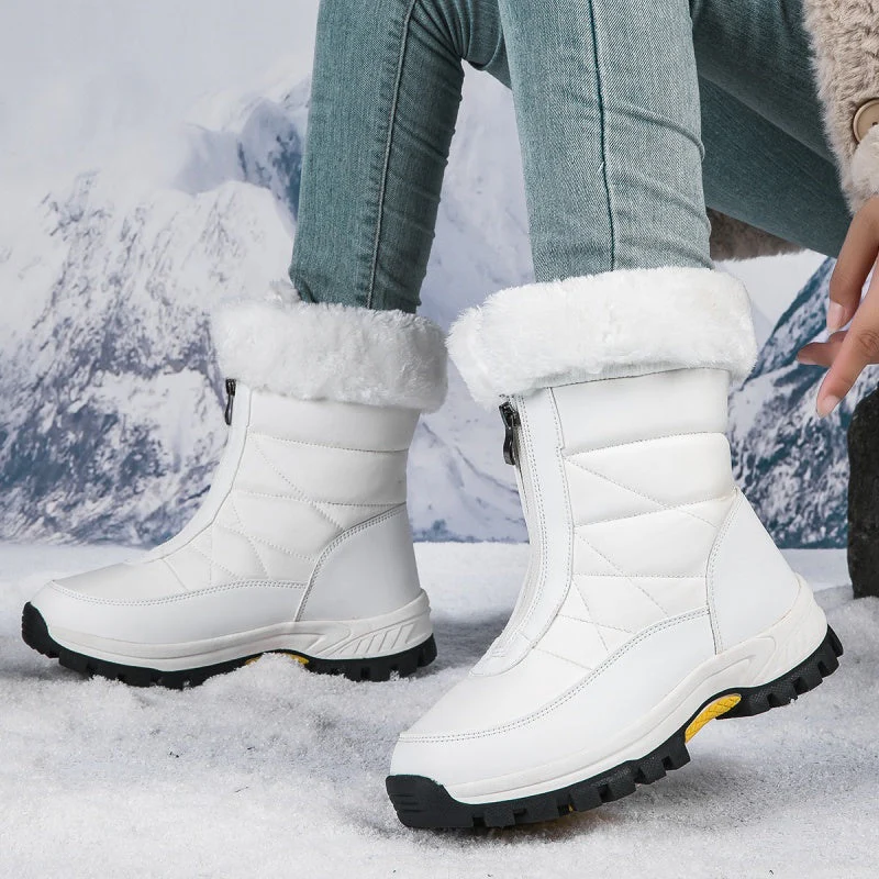 đ„DERNIER JOUR DE SOLDES 50 % DE RĂDUCTIONđ„ Bottes de neige chaudes antidĂ©rapantes Ă fermeture Ă©clair pour femmes - Image 12