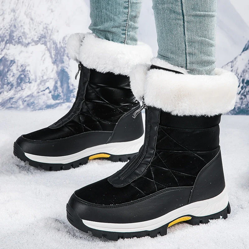 đ„DERNIER JOUR DE SOLDES 50 % DE RĂDUCTIONđ„ Bottes de neige chaudes antidĂ©rapantes Ă fermeture Ă©clair pour femmes - Image 14