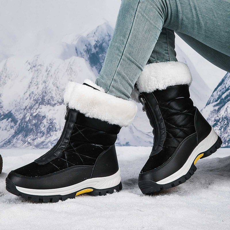 đ„DERNIER JOUR DE SOLDES 50 % DE RĂDUCTIONđ„ Bottes de neige chaudes antidĂ©rapantes Ă fermeture Ă©clair pour femmes - Image 6