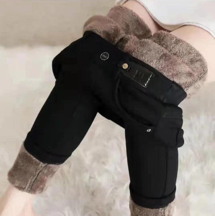 👖 70% DE RÉDUCTION! ✨ JEAN SKINNY CHAUD - Taille Haute & Tissu Stretch, Confort Optimal pour l'Hiver, Style Tendance pour Quotidien et Sorties ❄️💃 - Image 18
