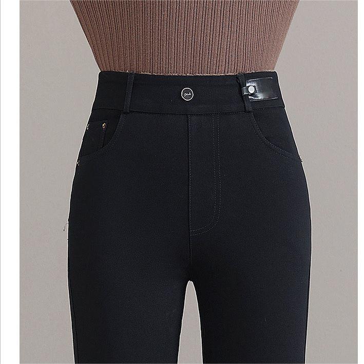 👖 70% DE RÉDUCTION! ✨ JEAN SKINNY CHAUD - Taille Haute & Tissu Stretch, Confort Optimal pour l'Hiver, Style Tendance pour Quotidien et Sorties ❄️💃 - Image 3
