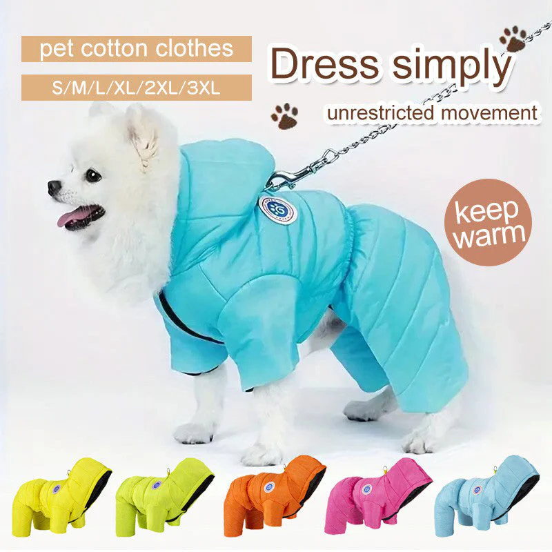 📢📢50 % de réduction !!!🎅🎄 Combinaison Hiver pour Chien - Polaire Douce & Fermeture Éclair, Idéale pour Garder Votre Animal au Chaud ✨