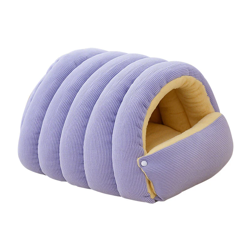 📢50% de réduction！！！📍Chaleur, confort douillet, niche en peluche pour animaux domestiques - Image 13