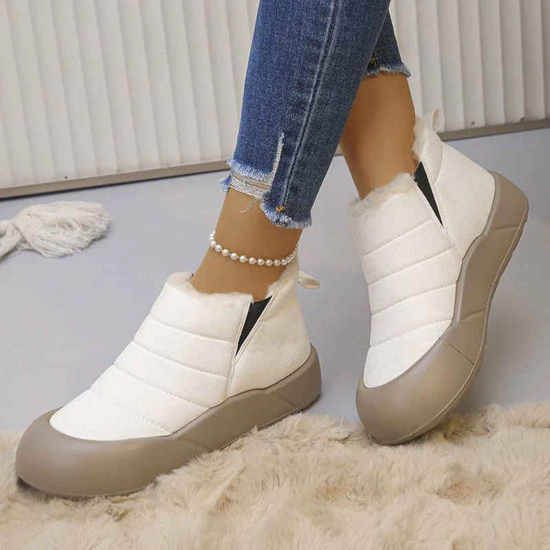 📢📢60% DE RÉDUCTION !!! ✨Bottes d'hiver imperméables à semelle souple en coton - Image 8