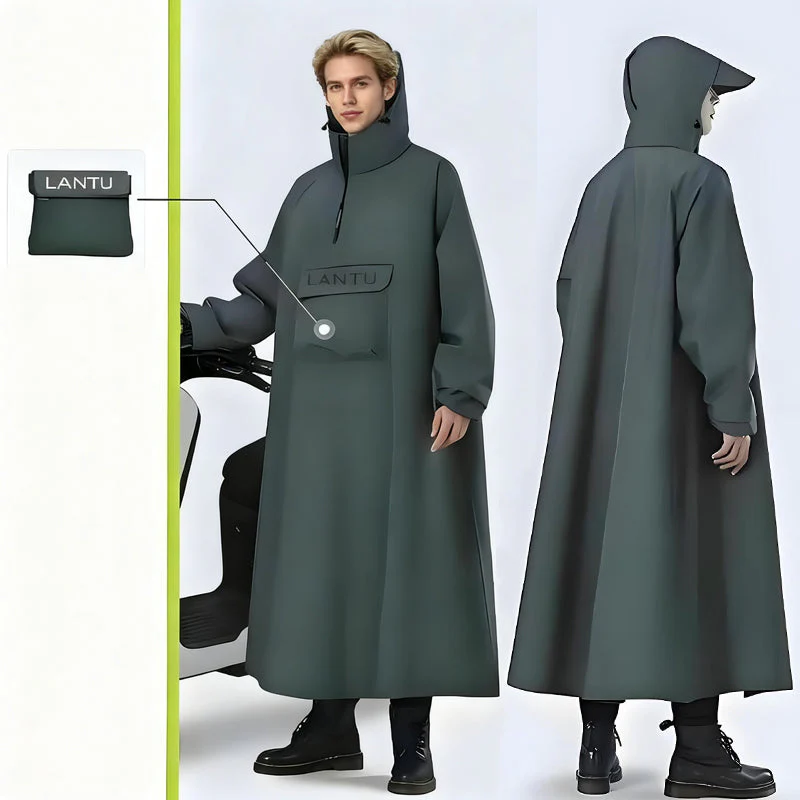 📢📢50 % de réduction！！！📍Imperméable long à capuche pour scooter - Image 10