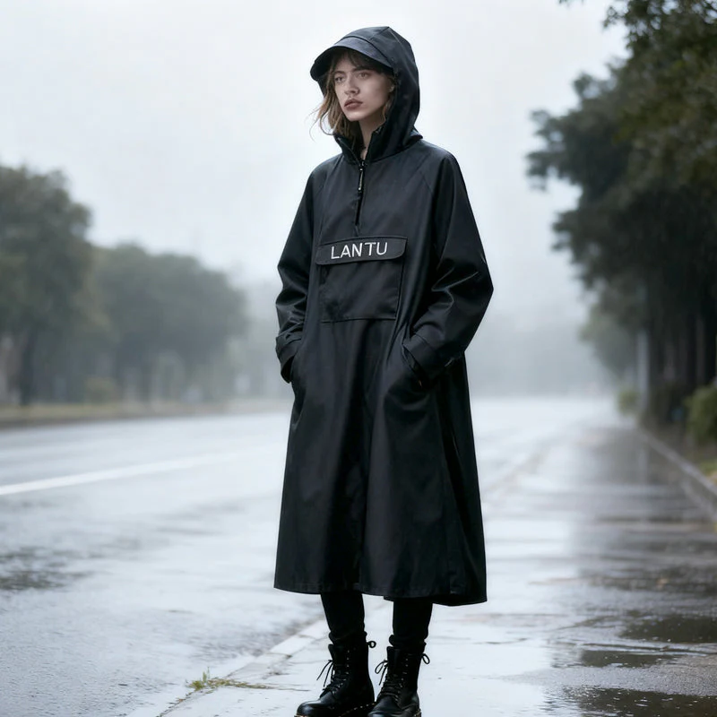 📢📢50 % de réduction！！！📍Imperméable long à capuche pour scooter - Image 7