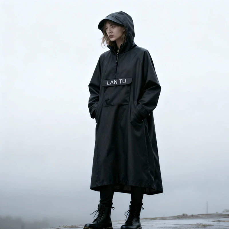 📢📢50 % de réduction！！！📍Imperméable long à capuche pour scooter - Image 8