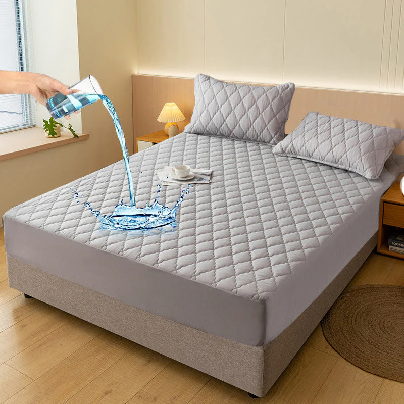 Ensemble imperméable de housse de matelas matelassée et taies d'oreiller - Image 13
