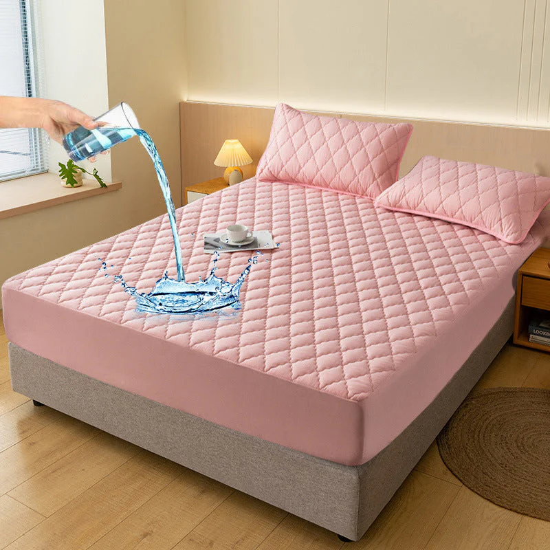 Ensemble imperméable de housse de matelas matelassée et taies d'oreiller - Image 14