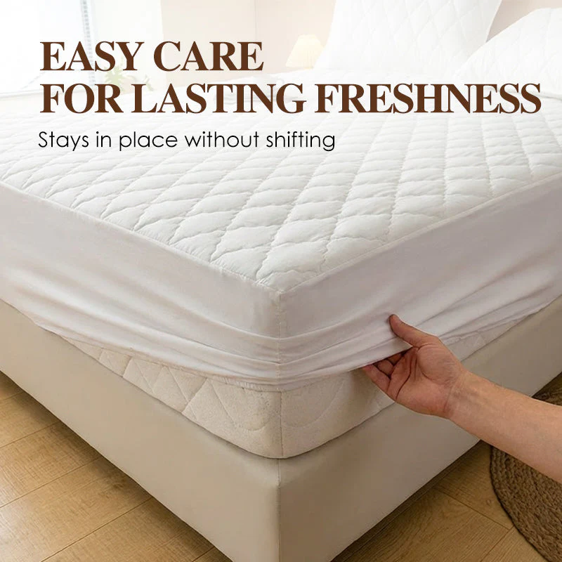 Ensemble imperméable de housse de matelas matelassée et taies d'oreiller - Image 5