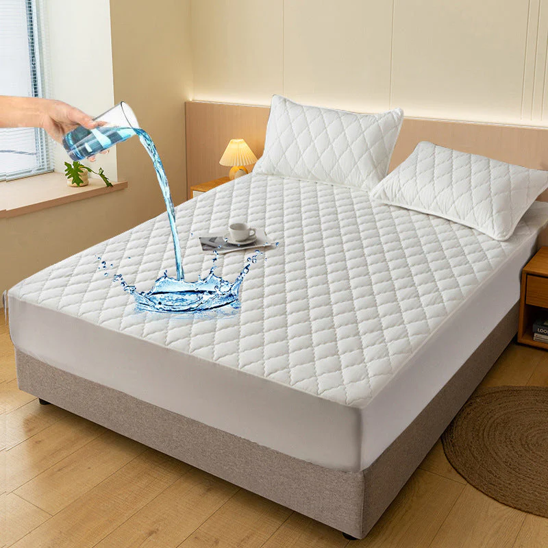 Ensemble imperméable de housse de matelas matelassée et taies d'oreiller - Image 9