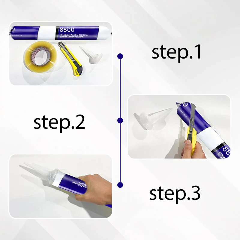 Waterproof Weather Resistance Silicone Adhesive Sealant - Image 7