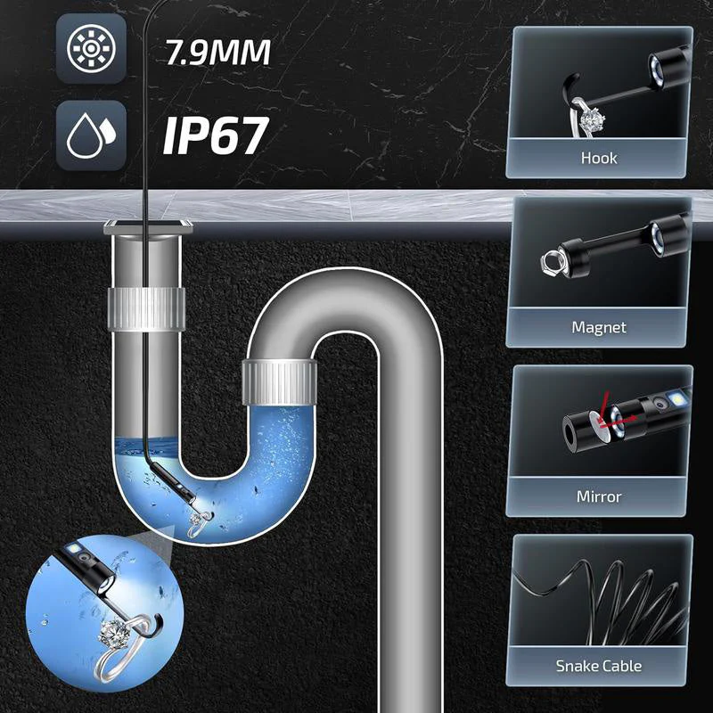 ⏳ Temps limité Spécial CamCaméra endoscopique HD imperméable à l'eau - Image 5