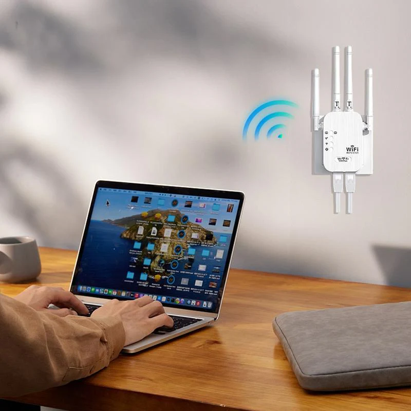 đ Dernier jour Promotion 58% đ„ Extenseur WiFi 2025,1200Mbps Booster de signal Ă double bande (5GHz/2.4GHz), couvre 10 000 pieds carrĂ©s et 50 appareils, rĂ©pĂ©teur avec port Ethernet pour la maison - Image 7