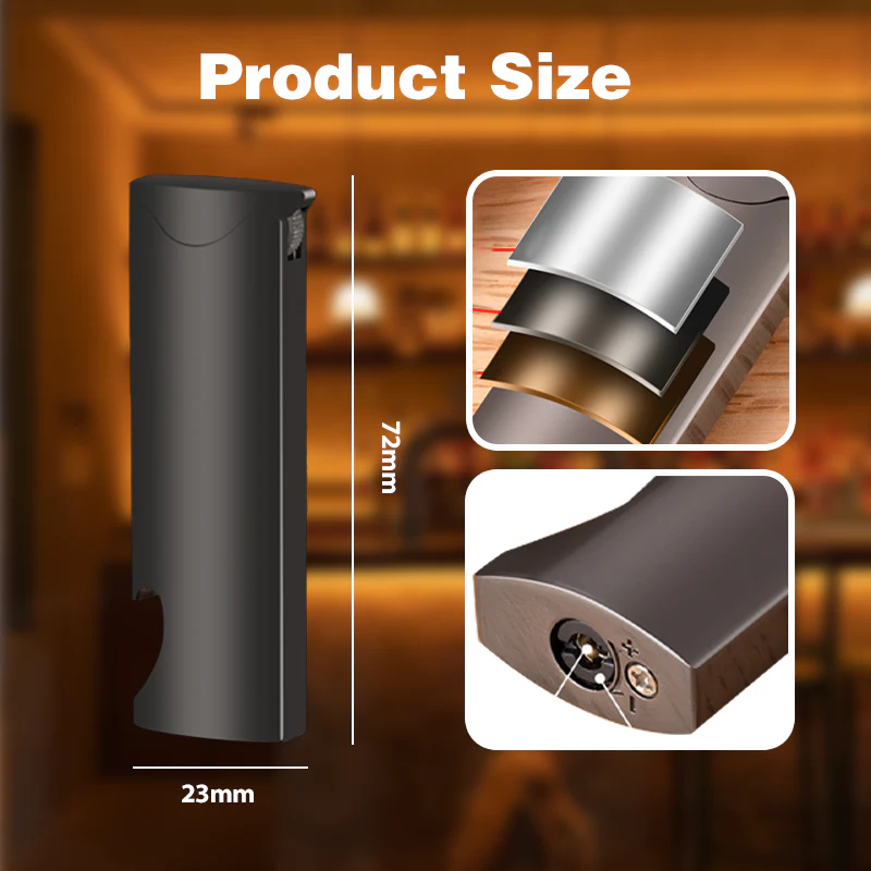 📢📢KIT ÉCONOMIE⏰ Briquet coupe-vent avec décapsuleur intégré - Image 9
