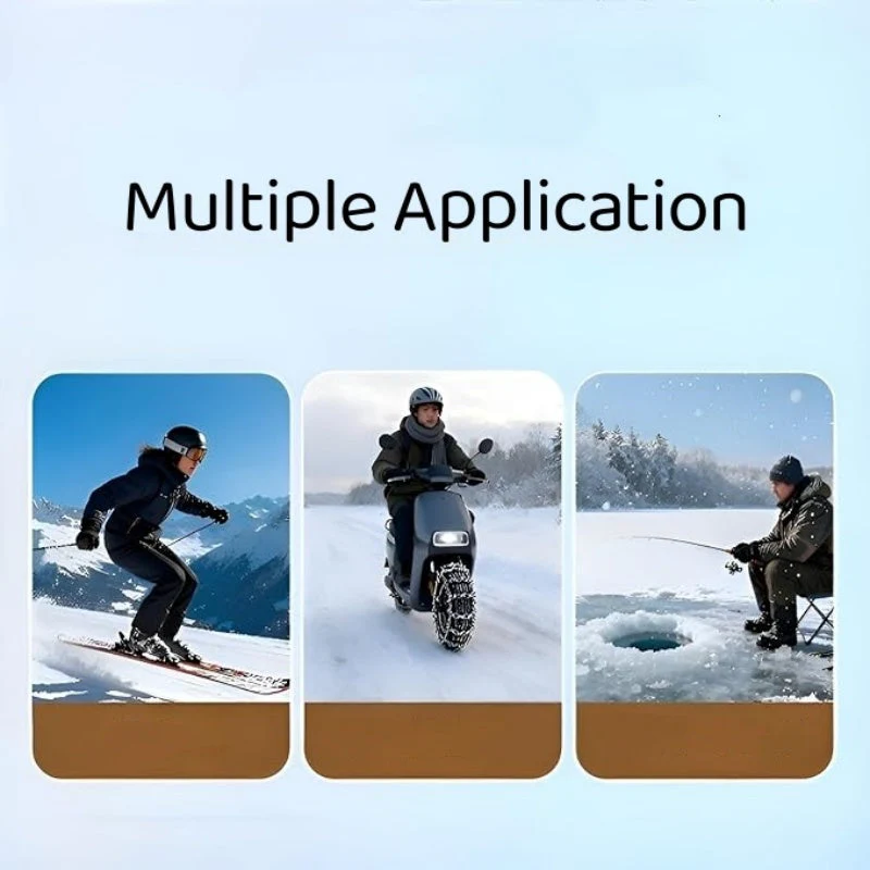 Windproof Non-Slip Electric Heated Gloves - Image 4