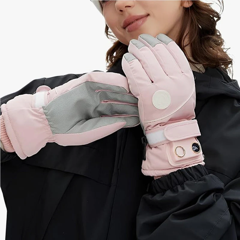 Windproof Non-Slip Electric Heated Gloves - Image 5