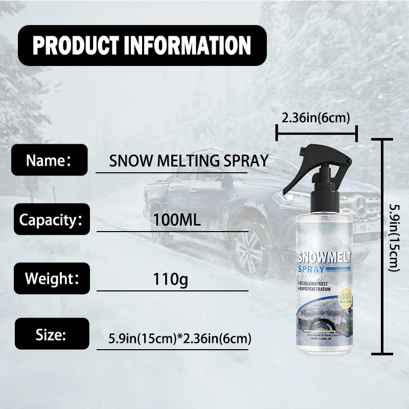 Winter De-Icing Spray for Car Windshields - Image 11