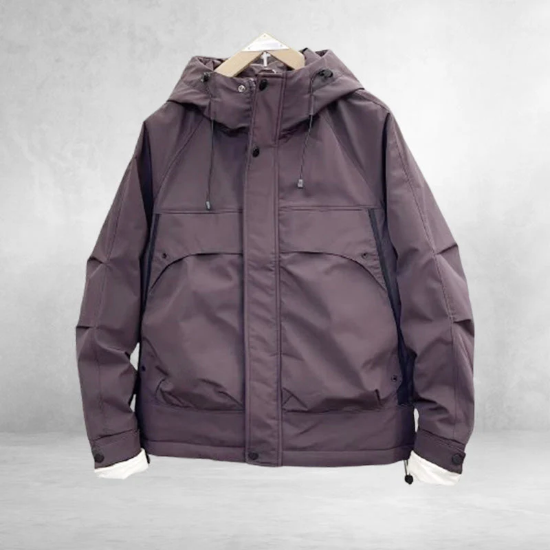 📢📢60 % DE RÉDUCTION !!! ✨Veste d'hiver chaude et coupe-vent à capuche pour hommes - Image 2