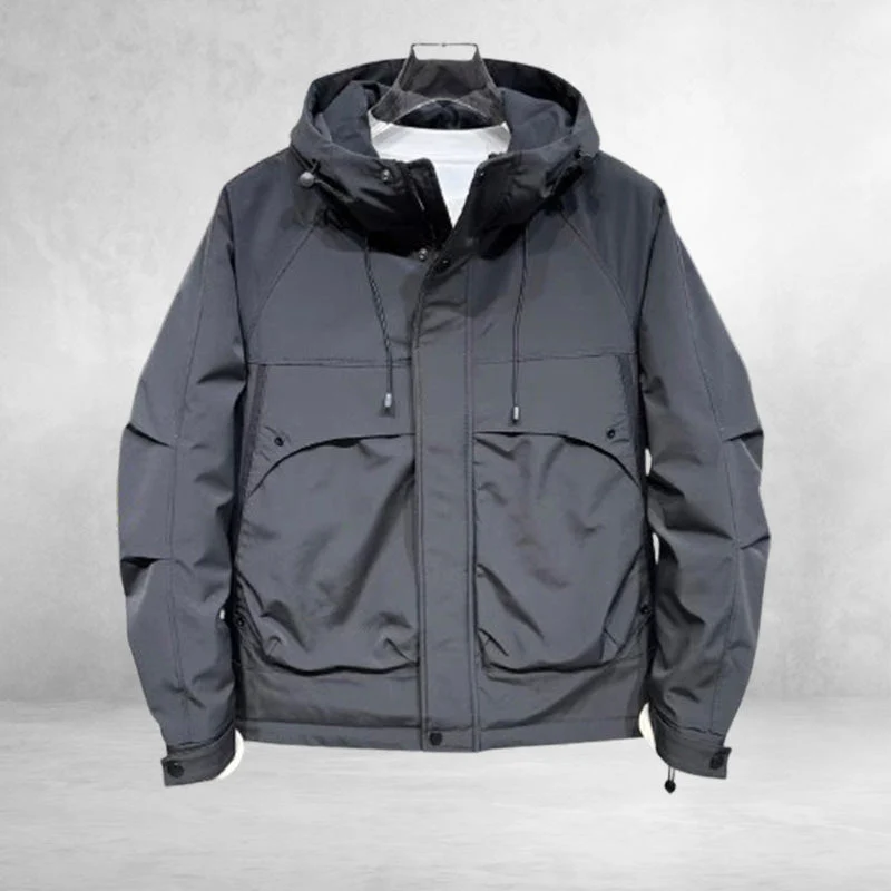 📢📢60 % DE RÉDUCTION !!! ✨Veste d'hiver chaude et coupe-vent à capuche pour hommes - Image 3