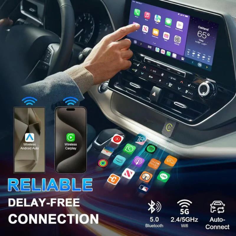 📢60% de réduction pour une durée limitée✨ Adaptateur Carplay sans fil d'interconnexion embarquée - Image 5