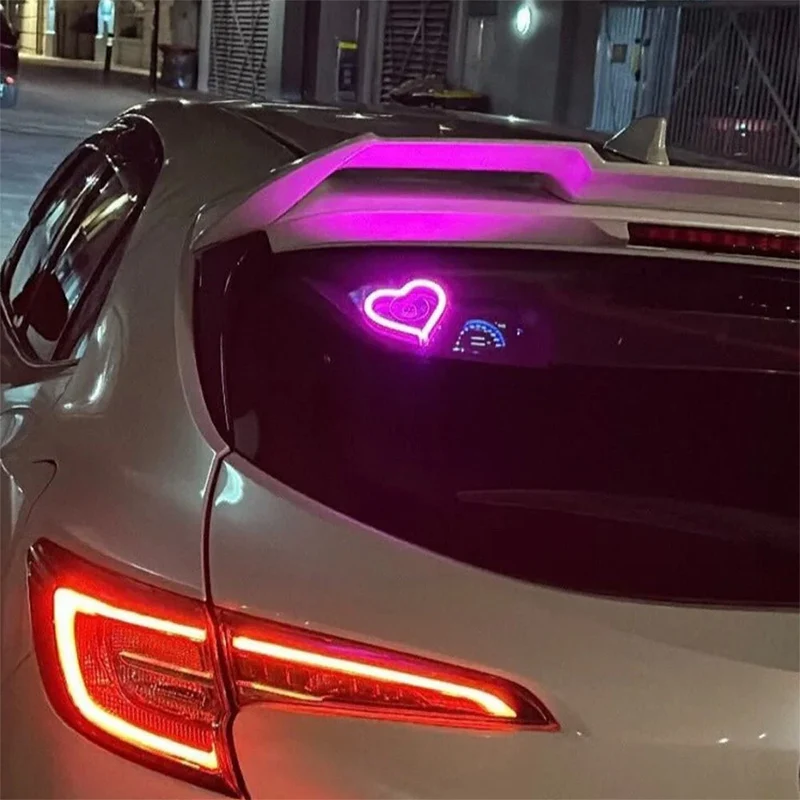 📢📢Achetez 2 obtenez 1 gratuit⏰Éclairage d'ambiance solaire pour voiture | Romantique et sans fil ! ❤️🚗 - Image 2