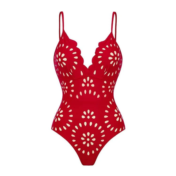 🩱Durée limitée -50 %💥Maillot de bain une pièce sexy pour femme avec jupe longue assortie - Image 12
