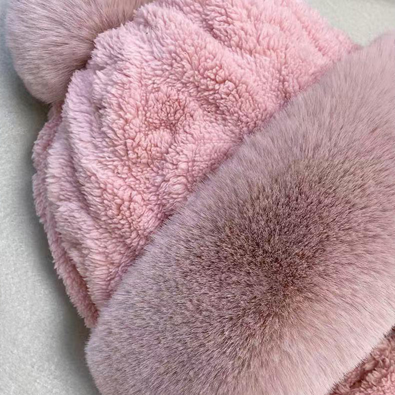 📢📢60 % de réduction !!!✨ Nouveau bonnet hiver 2025 en laine épaisse et chaud : coupe-vent, style 2-en-1 écharpe-bonnet & tendance ! ❄️ - Image 6