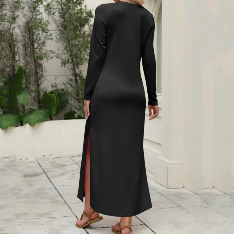 đąđą60 % de rĂ©duction !!â°Robe t-shirt Ă manches longues pour femme - Image 5