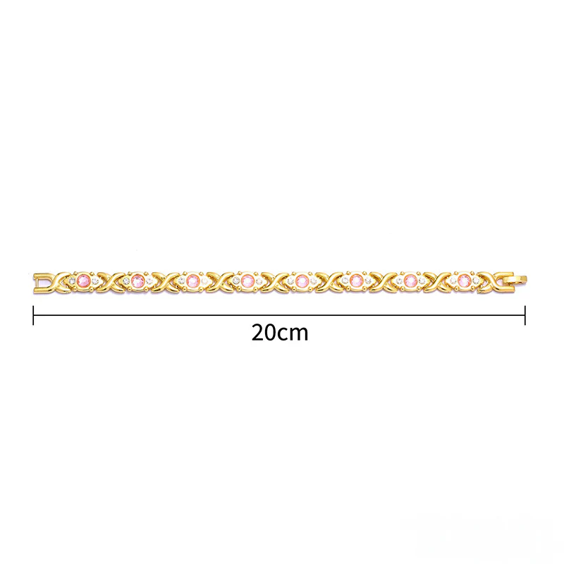 đąđą70 % DE RĂDUCTION !!! đżđ Bracelet Femme Ă Cristaux â Ajustable & ĂlĂ©gant pour Toutes les Occasions - Image 3
