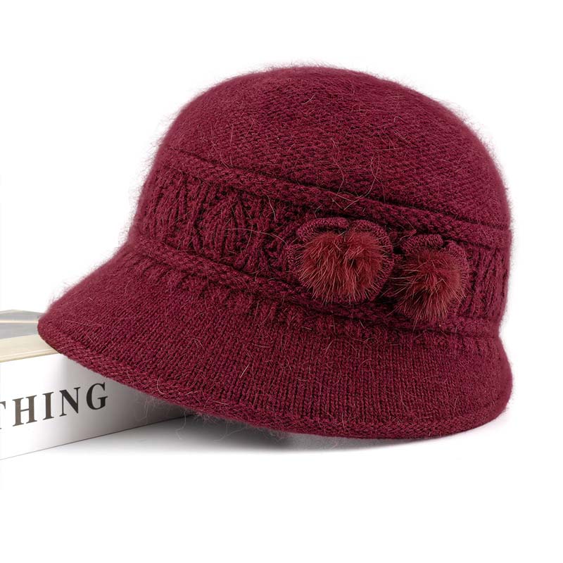 📢📢50 % DE RÉDUCTION !! ⏰Ensemble chapeau et écharpe d'hiver pour femme - Image 20