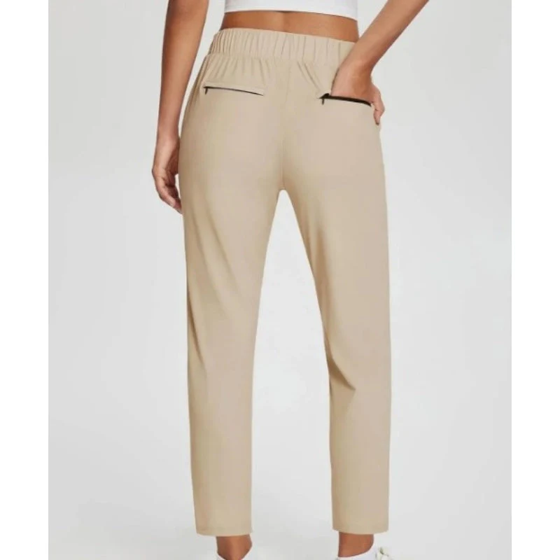 👖 🆘Moitié prix！！！✨ Pantalon élastique taille haute femme avec poches zippées 🔥 - Image 7