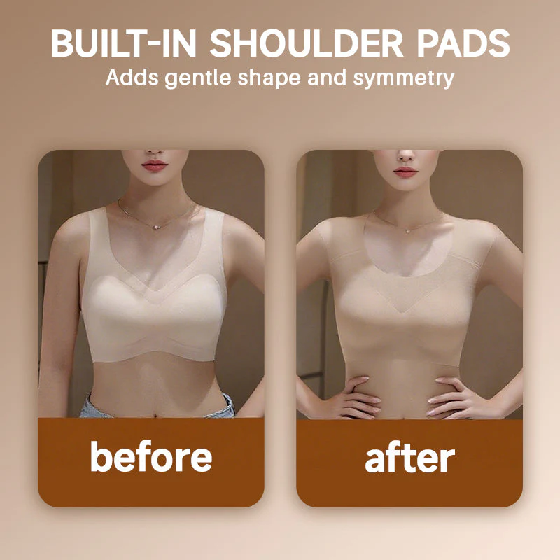 👙 Sous-vêtements féminins sans coutures 2 en 1 - Invisibles, confortables et avec rembourrage intégré aux épaules ! - Image 5