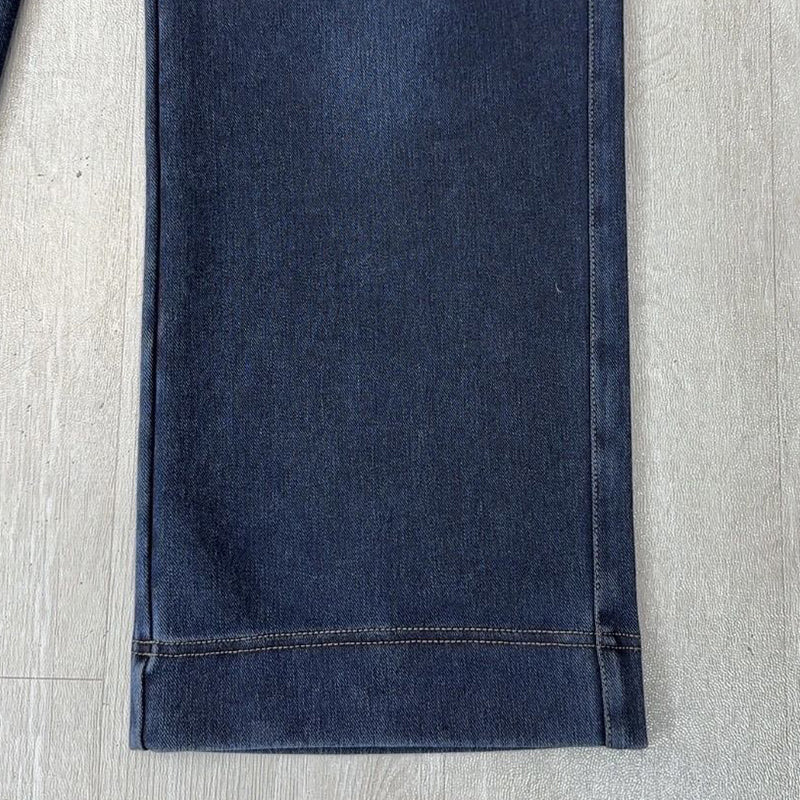 📢60% de réduction！！！📍Jean droit femme à ceinture élastique ajustable par cordon👖 - Image 9