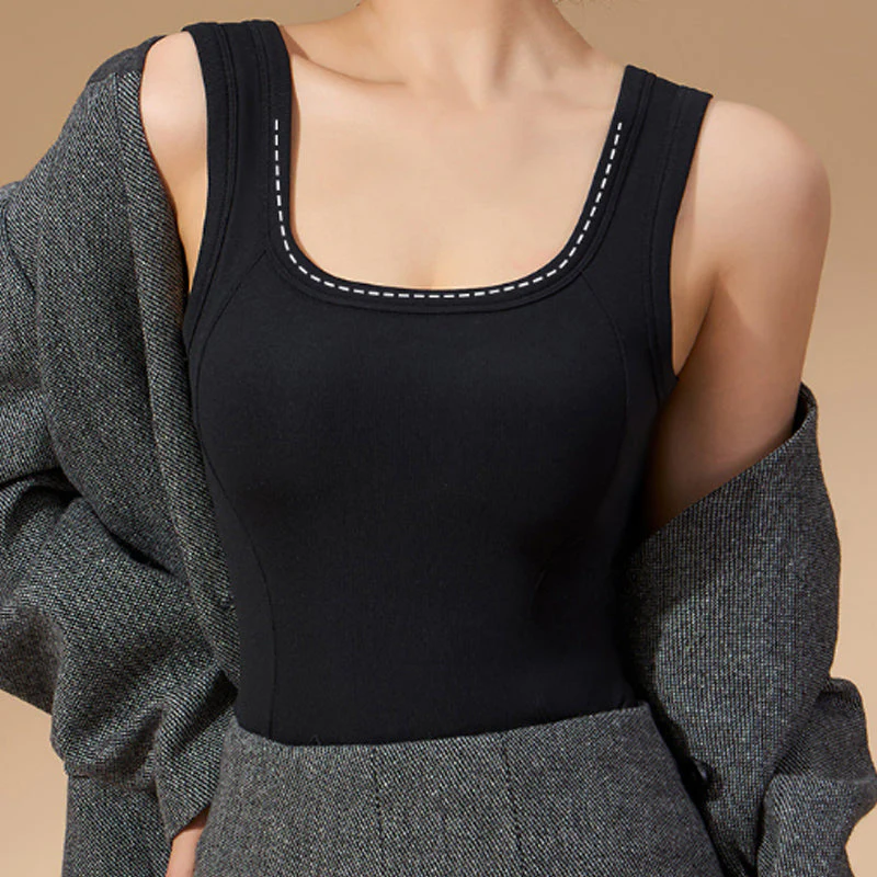 đąđą50% DE RĂDUCTION !!! đ
Débardeur thermique rembourré confortable pour femmes - Image 3