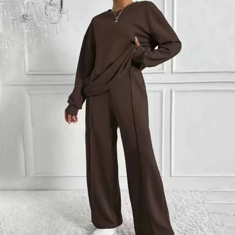 📢📢71 % de réduction!!!📍Ensemble confortable à manches longues et pantalon pour femmes - Image 3