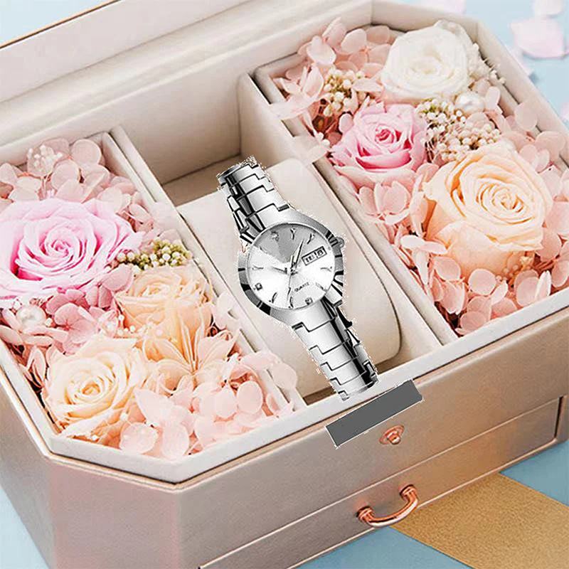 ⏰ Ce soir à minuit expire - Offre à 29.99€ !⌚Montre élégante et étanche pour femme - Le plus beau cadeau🎁 - Image 11
