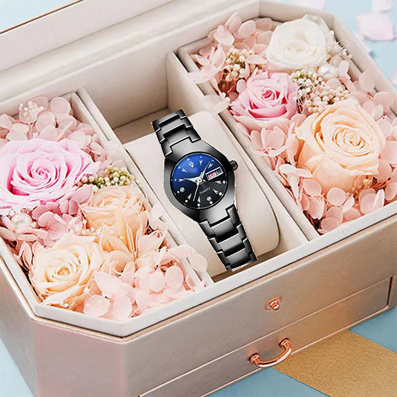 ⏰ Ce soir à minuit expire - Offre à 29.99€ !⌚Montre élégante et étanche pour femme - Le plus beau cadeau🎁 - Image 14