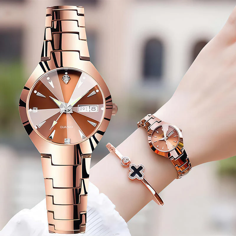 ⏰ Ce soir à minuit expire - Offre à 29.99€ !⌚Montre élégante et étanche pour femme - Le plus beau cadeau🎁 - Image 5