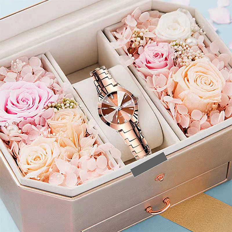 ⏰ Ce soir à minuit expire - Offre à 29.99€ !⌚Montre élégante et étanche pour femme - Le plus beau cadeau🎁 - Image 9